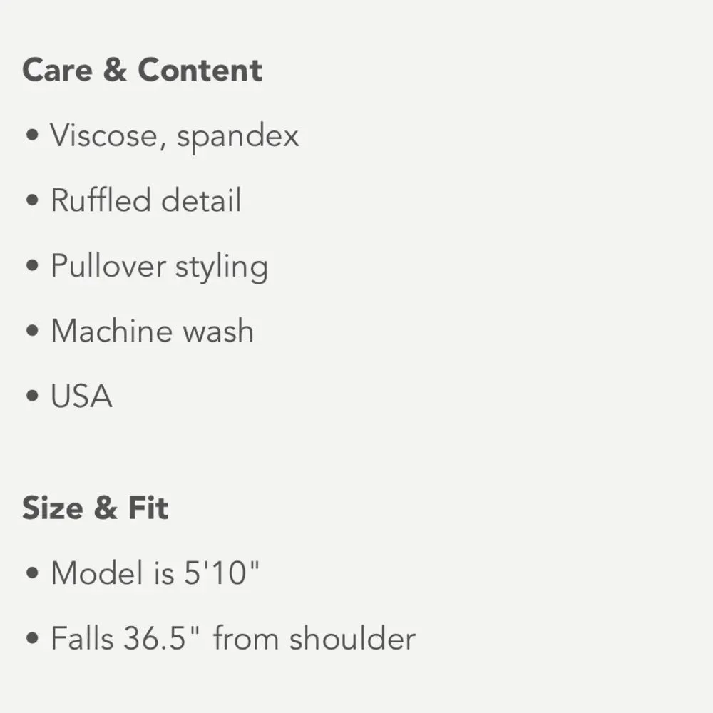 ANTHROPOLOGIE Ruffled Dress   - Picture 3 of 3